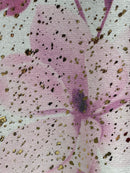 long sleeves v-neck spring sweater Square Print sy6024