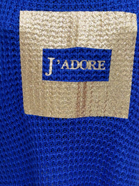 long sleeves v-neck spring sweater Square Print sy6022