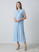 Spring/Summer Jacquard Maxi Dress H6859