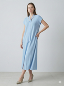 Spring/Summer Jacquard Maxi Dress H6859