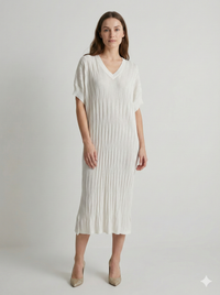 Spring/Summer Jacquard Maxi Dress H6858