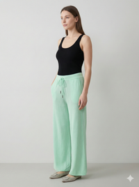 Spring/Summer Wool Pants H6879