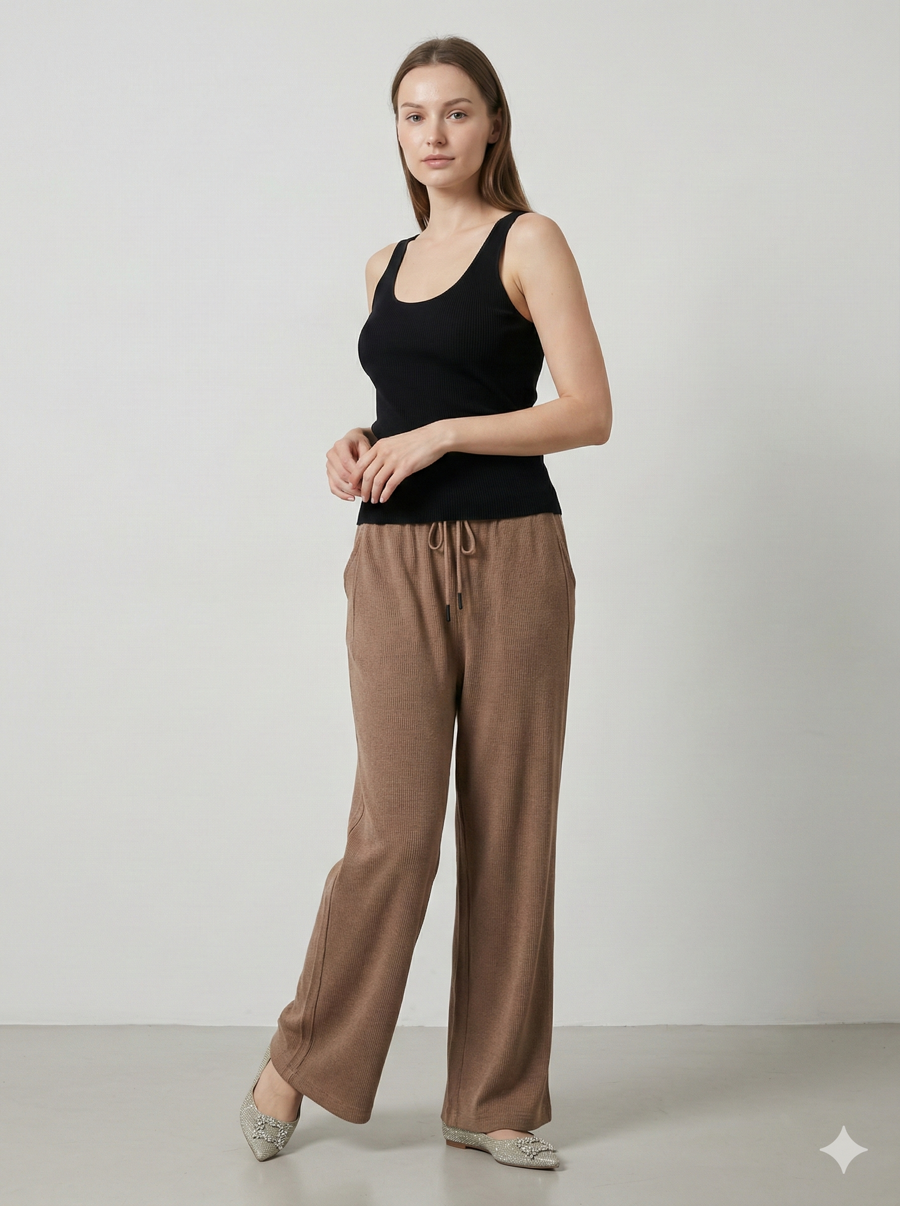 Spring/Summer Wool Pants H6879