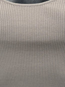 V-neck ribbed, high-elasticity women's vest - a summer essential. 92009B