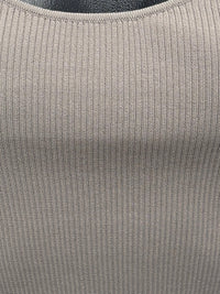 V-neck ribbed, high-elasticity women's vest - a summer essential. 92009B