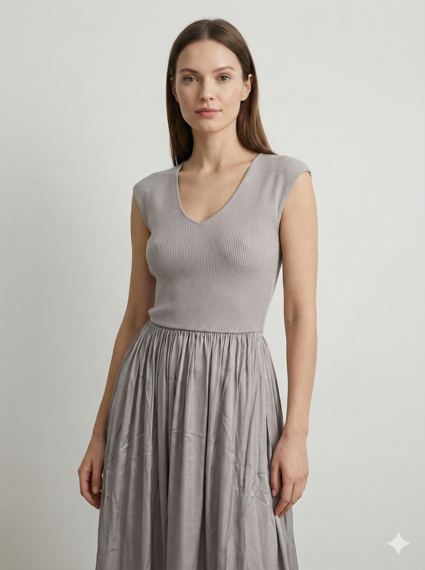 Spring/Summer Knitwear and Cutting Designskirtwomen's sweater A6139