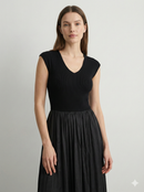 Spring/Summer Knitwear and Cutting Designskirtwomen's sweater A6139