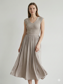 Spring/Summer Knitwear and Cutting Designskirtwomen's sweater A6139