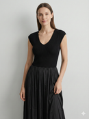 Spring/Summer Knitwear and Cutting Designskirtwomen's sweater A6139