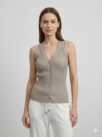 V-neck cardigan 95226