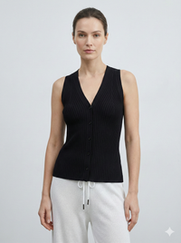 V-neck cardigan 95226