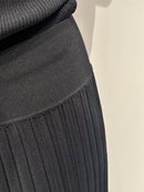 Knitted long skirt K16012