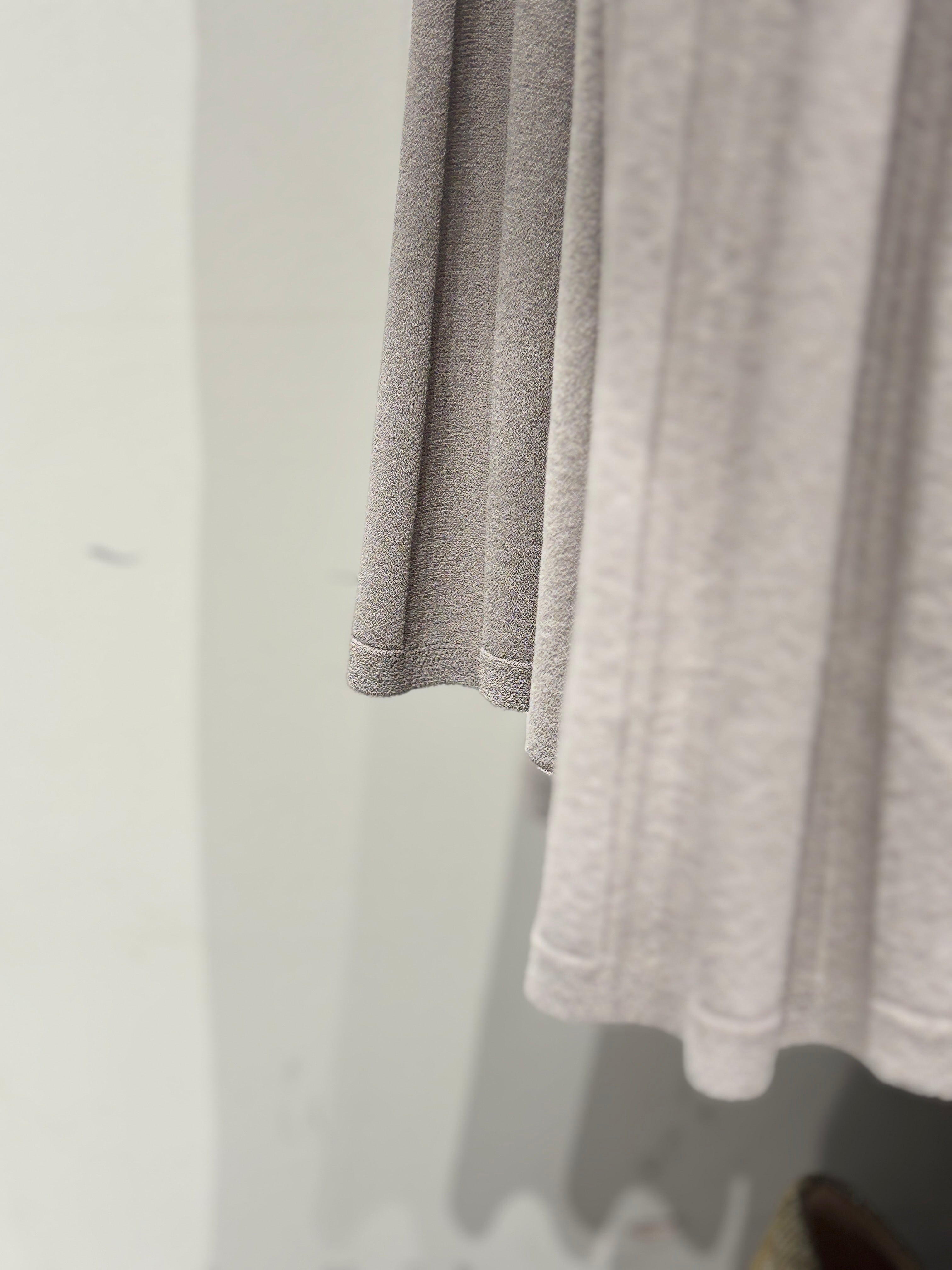 Knitted long skirt K16012