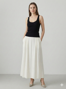 Knitted long dress 92056