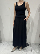 Knitted long dress 92056