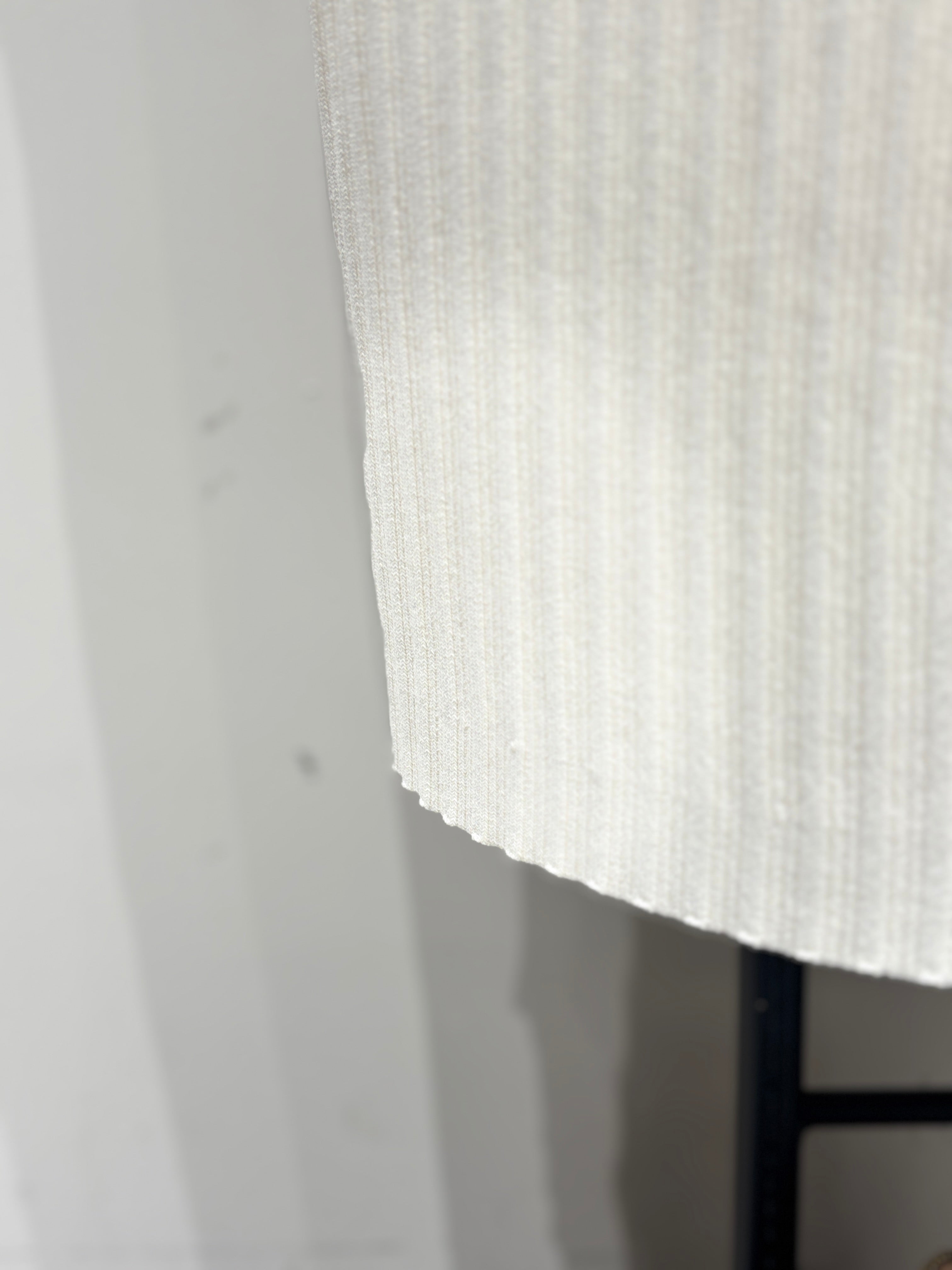 Knitted long pleated skirt 92088