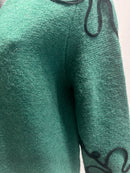 sweater caot embroidered art.6080