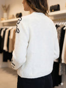 sweater caot embroidered art.6080