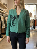 sweater caot embroidered art.6080