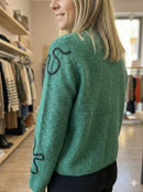 sweater caot embroidered art.6080