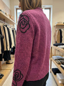 sweater caot embroidered art.6080