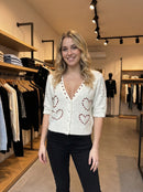 short sleeve girl diamond art：6065