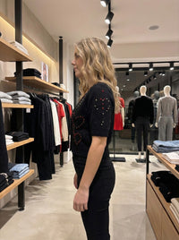 short sleeve girl diamond art：6065