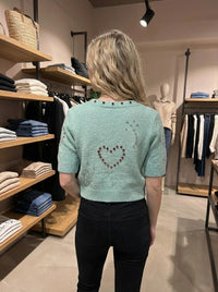 short sleeve girl diamond art：6065