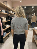 short sleeve girl diamond art：6065