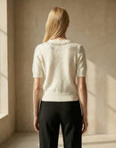 Mid-length sleeve girl necklace art：6069