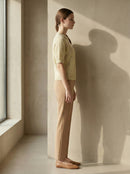 Mid-length sleeve girl necklace art：6069