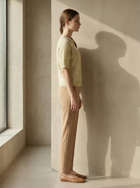 Mid-length sleeve girl necklace art：6069