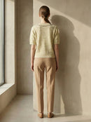 Mid-length sleeve girl necklace art：6069