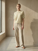 Mid-length sleeve girl necklace art：6069