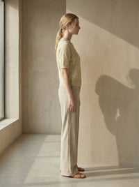 Mid-length sleeve girl necklace art：6069