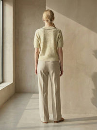 Mid-length sleeve girl necklace art：6069