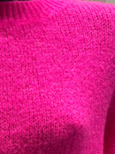 maglione a maniche corte in alpaca