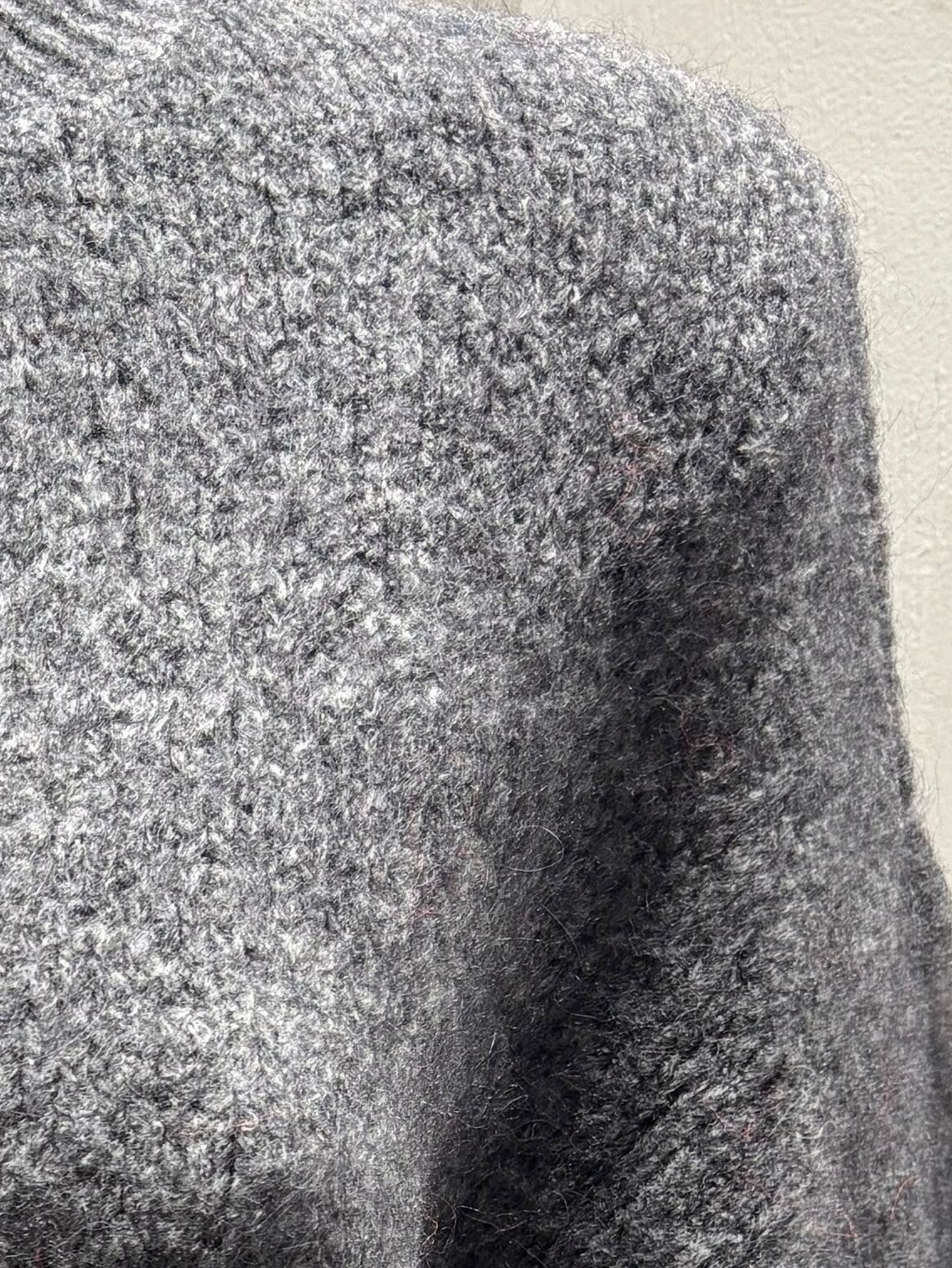 alpaca short sleeve sweater