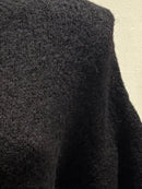 maglione a maniche corte in alpaca