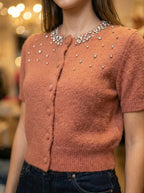 short sleeve girl necklace art：6067