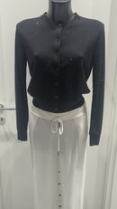 Spring/Summer Long-Sleeved Sleeveless Crew Neck Sweater 95502