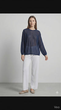 Spring/Summer Exquisite Jacquard Dry Sweater art A8505